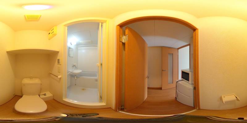 パノラマ画像トイレ