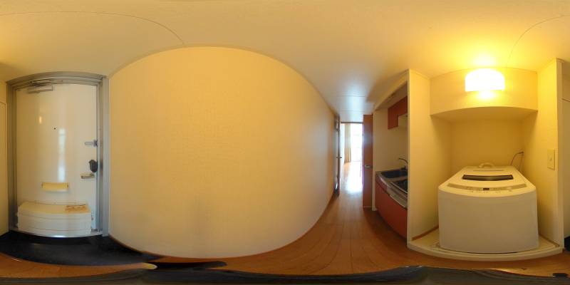 パノラマ画像玄関