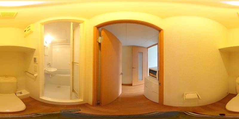 パノラマ画像トイレ