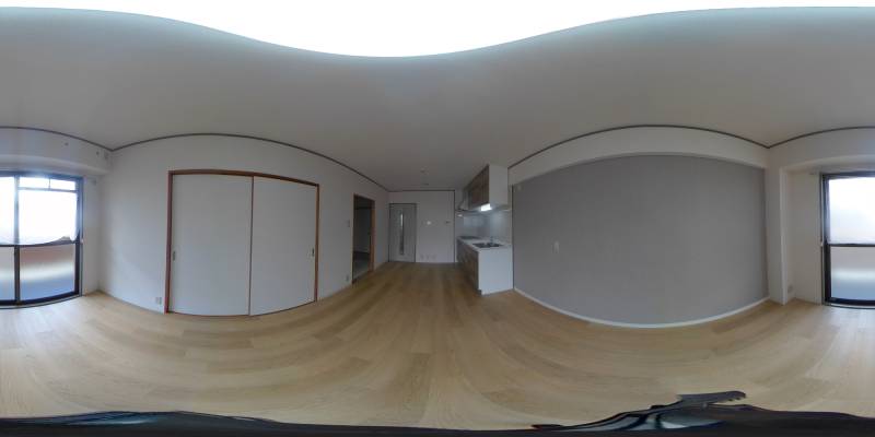 パノラマ画像リビング