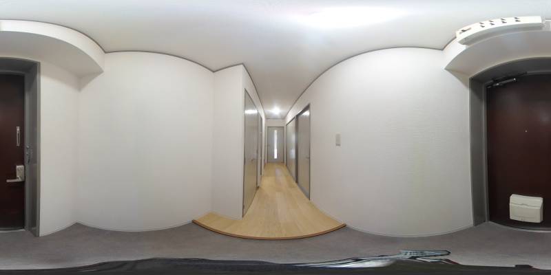 パノラマ画像玄関