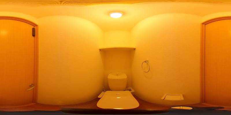 パノラマ画像トイレ