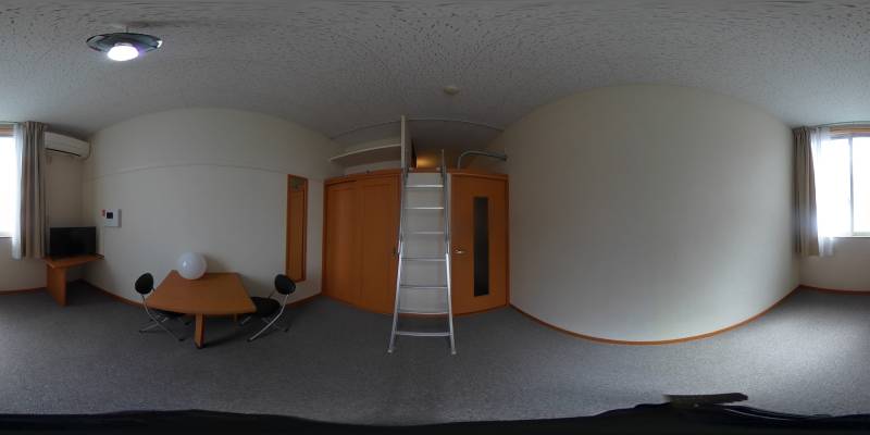 パノラマ画像リビング