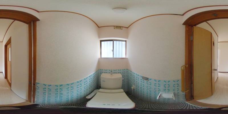 パノラマ画像トイレ