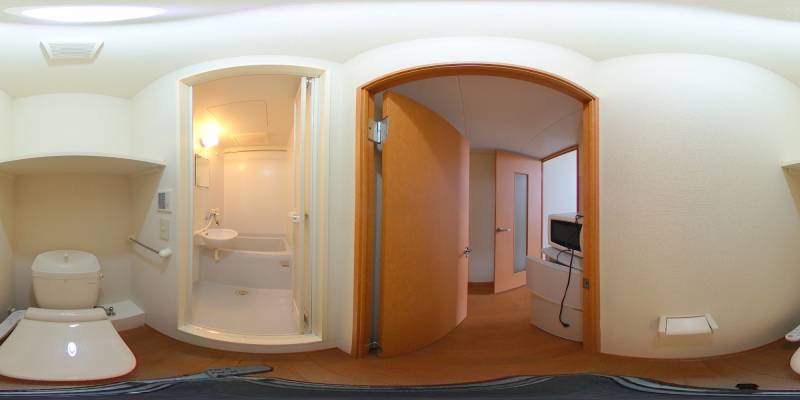 パノラマ画像トイレ