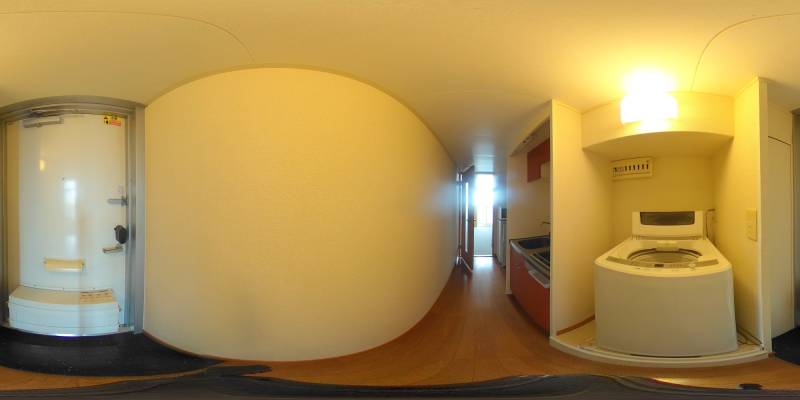 パノラマ画像玄関