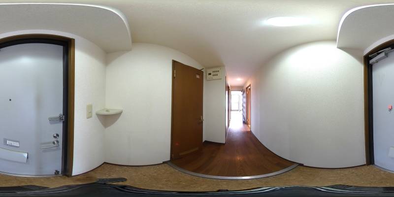 パノラマ画像玄関