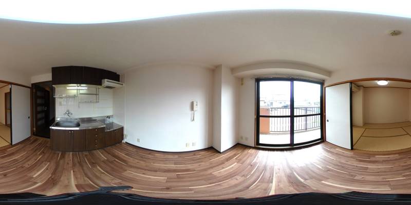 パノラマ画像ダイニング