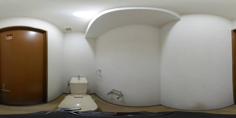 パノラマ画像トイレ