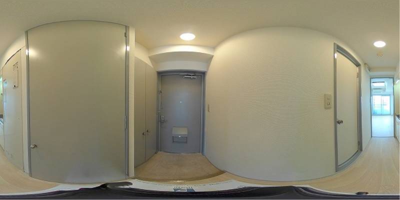 パノラマ画像玄関