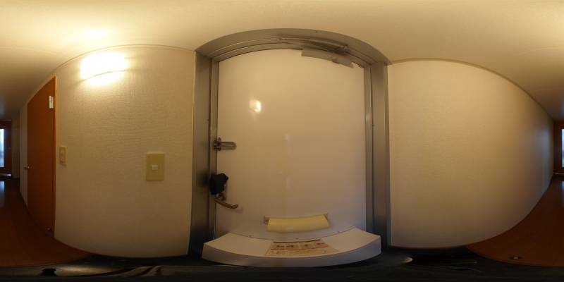 パノラマ画像玄関