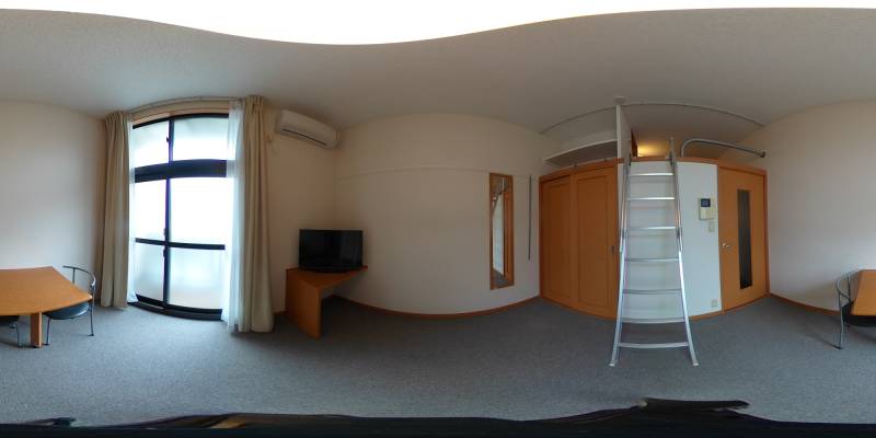 パノラマ画像洋室