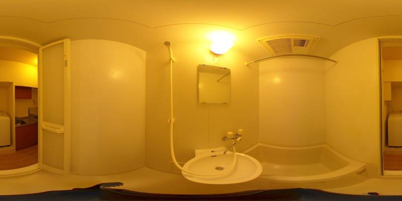 パノラマ画像バスルーム