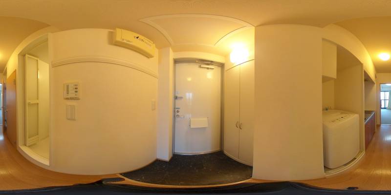 パノラマ画像玄関