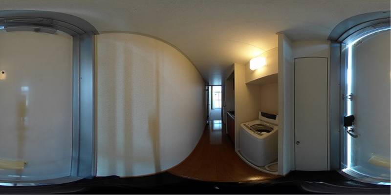 パノラマ画像玄関