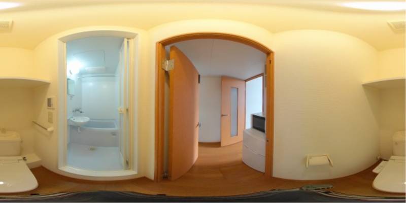 パノラマ画像トイレ