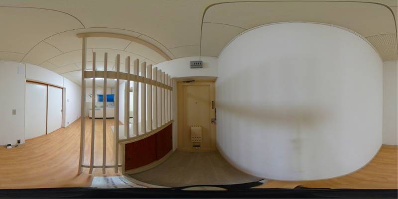 パノラマ画像玄関