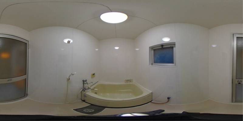 パノラマ画像バスルーム