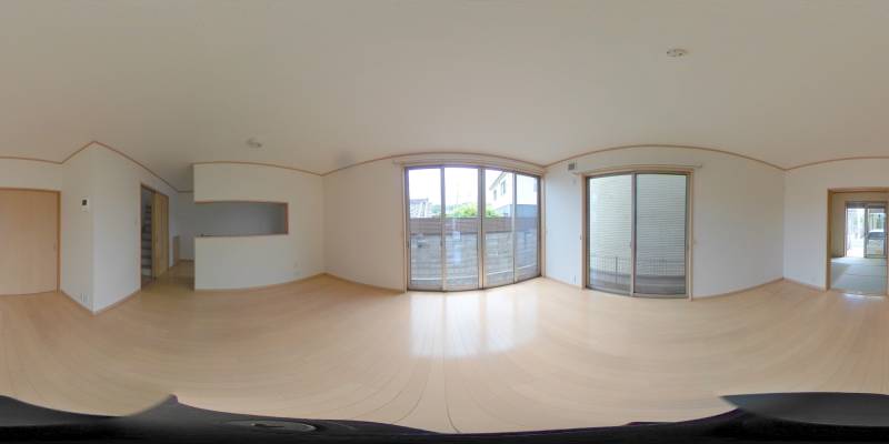 パノラマ画像洋室