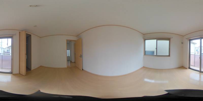 パノラマ画像洋室