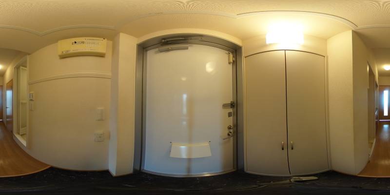 パノラマ画像玄関