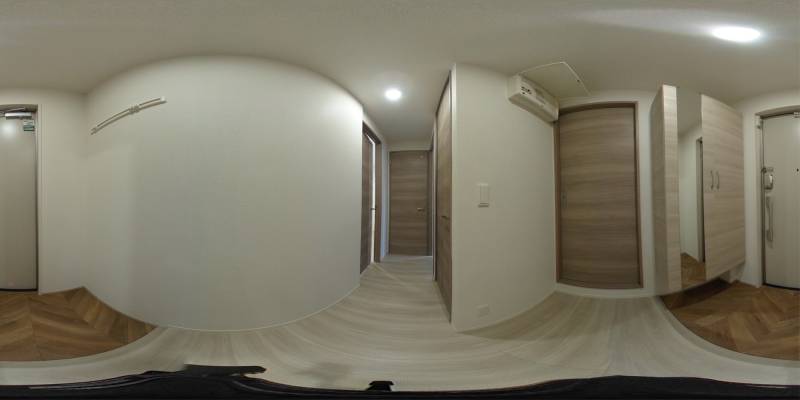 パノラマ画像玄関