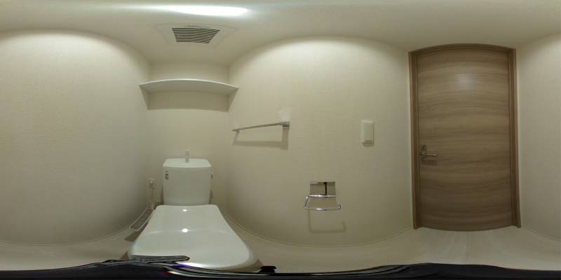 パノラマ画像トイレ