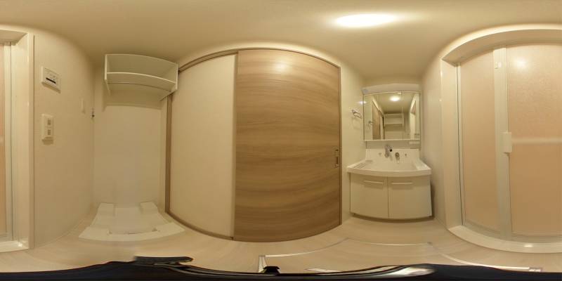 パノラマ画像洗面所