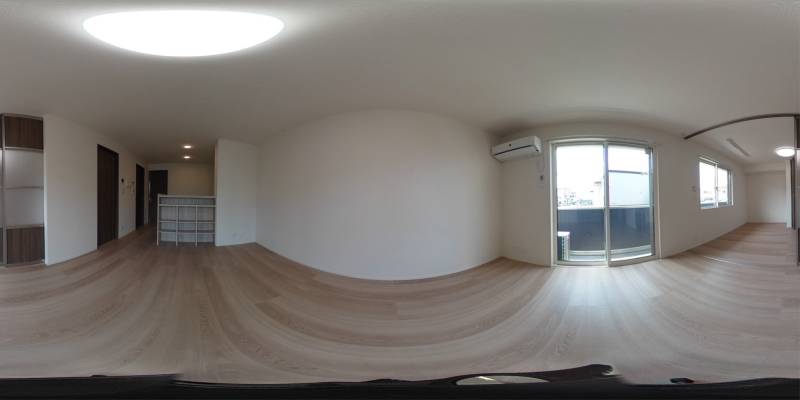 パノラマ画像リビング