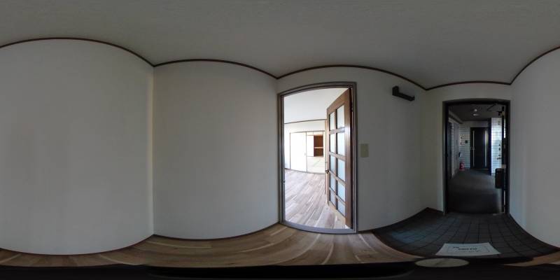 パノラマ画像玄関