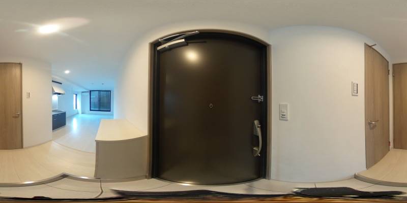 パノラマ画像玄関