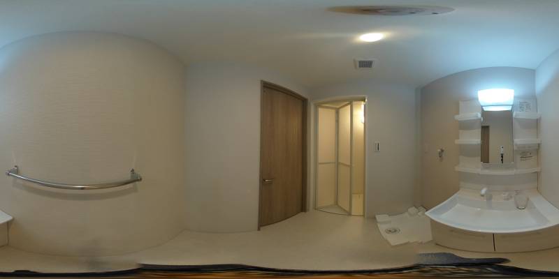 パノラマ画像洗面所