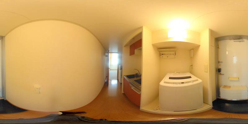 パノラマ画像玄関