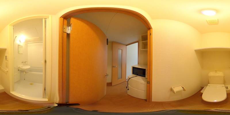 パノラマ画像トイレ