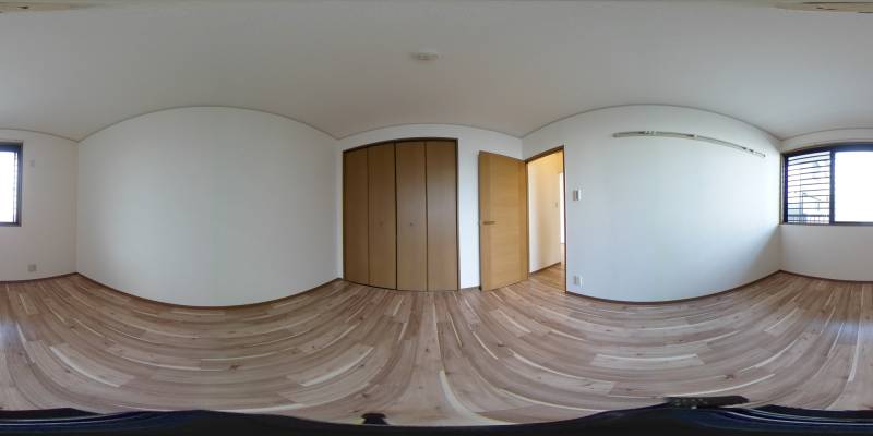 パノラマ画像洋室