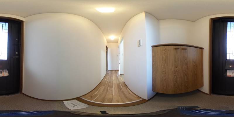 パノラマ画像玄関