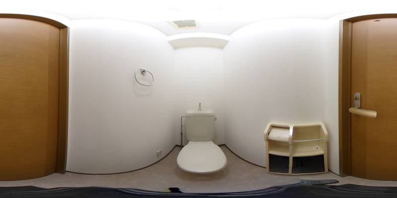 パノラマ画像トイレ