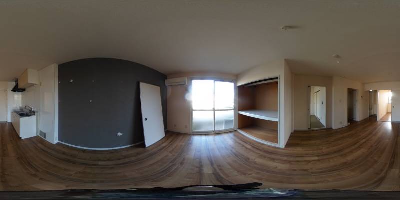 パノラマ画像リビング