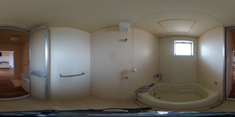パノラマ画像バスルーム