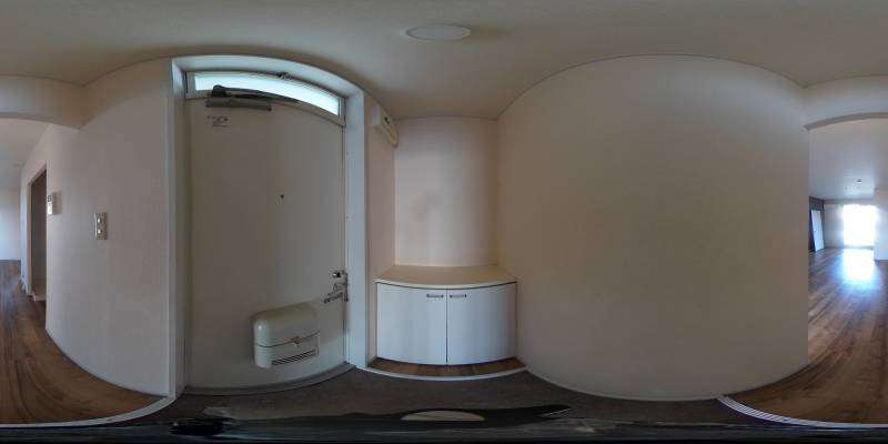 パノラマ画像玄関