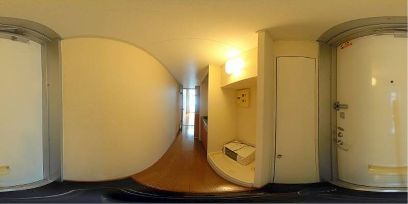 パノラマ画像玄関