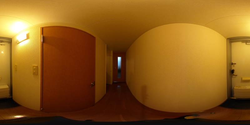 パノラマ画像玄関