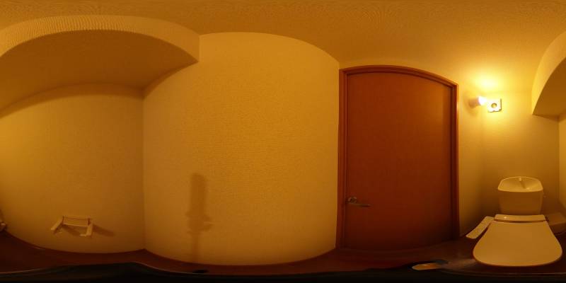 パノラマ画像トイレ