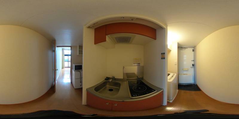 パノラマ画像キッチン