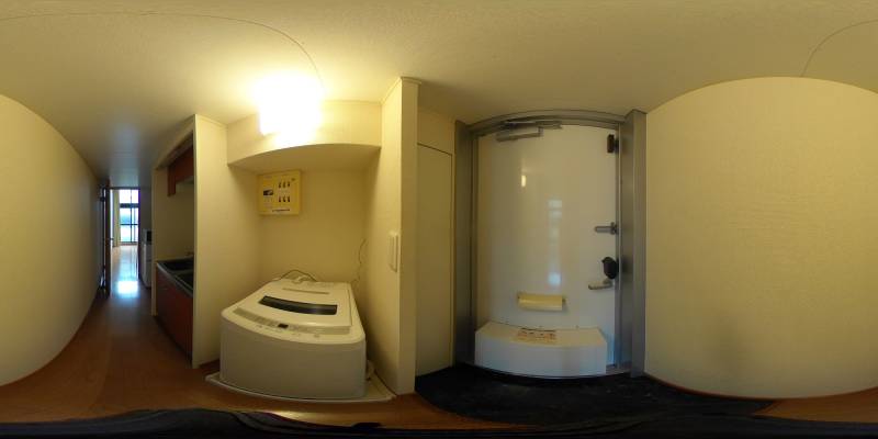 パノラマ画像玄関