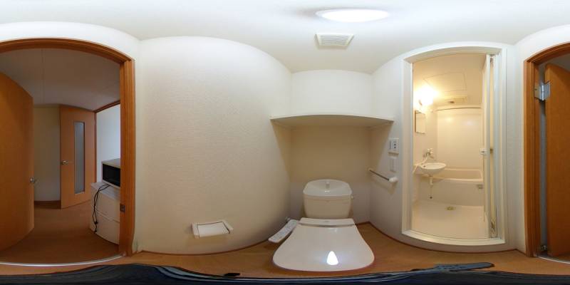 パノラマ画像トイレ