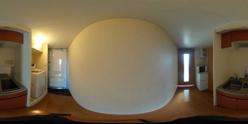 パノラマ画像キッチン