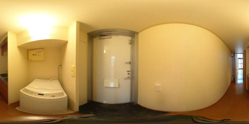 パノラマ画像玄関