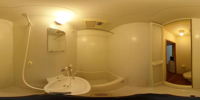 パノラマ画像バスルーム