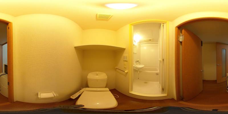 パノラマ画像トイレ